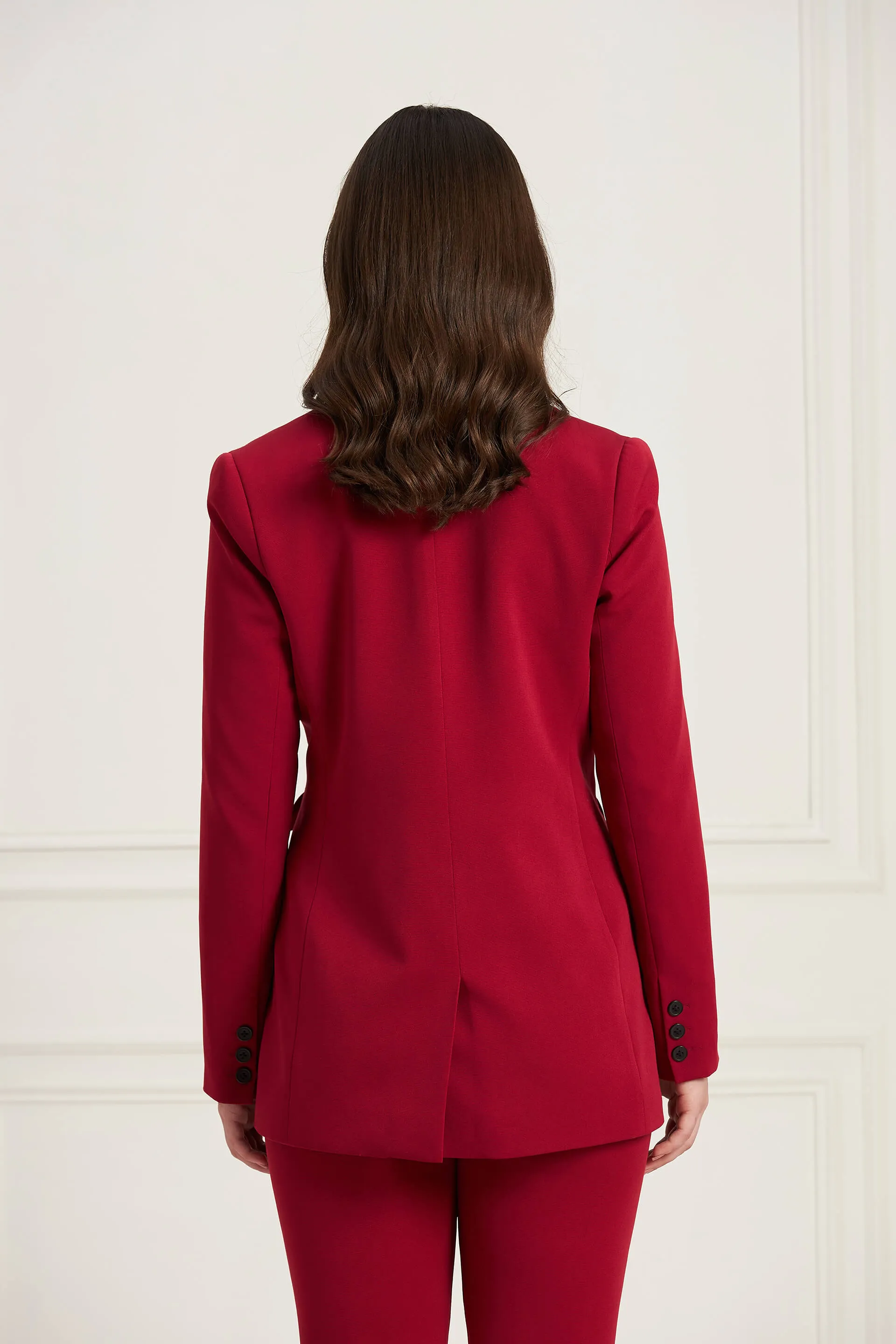 Regal-Viva Magenta Single Breasted Blazer - Viva Magenta