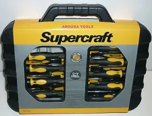 SCREWDRIVER KIT 58 PC Cr V STEEL- IN CARRY CASE- BRAND NEW.