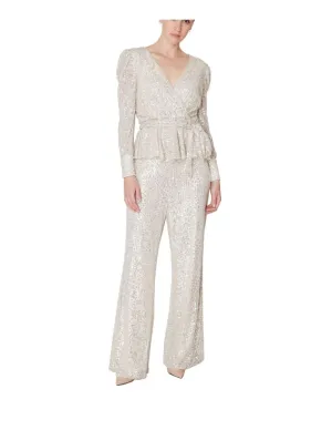 Sequin Wide Leg Pant