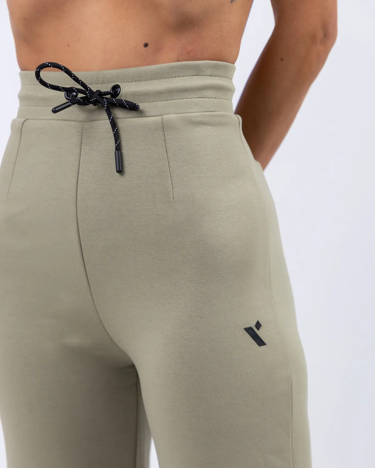 Shield Wide Leg Pants - Light Green