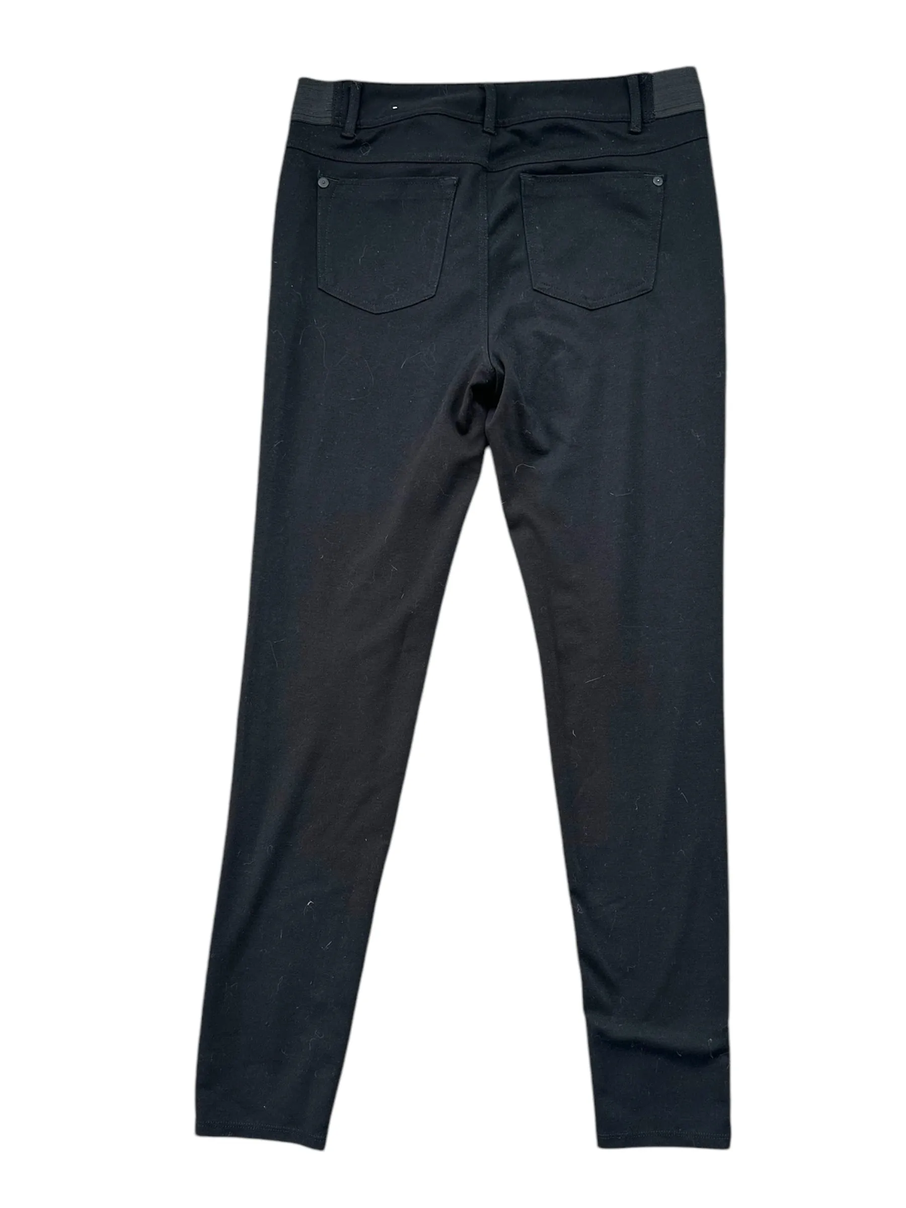 Simply Vera by Vera Wang Black Stetchy Straight Pants
