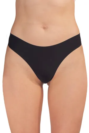 Sleek Black Seamless Panty