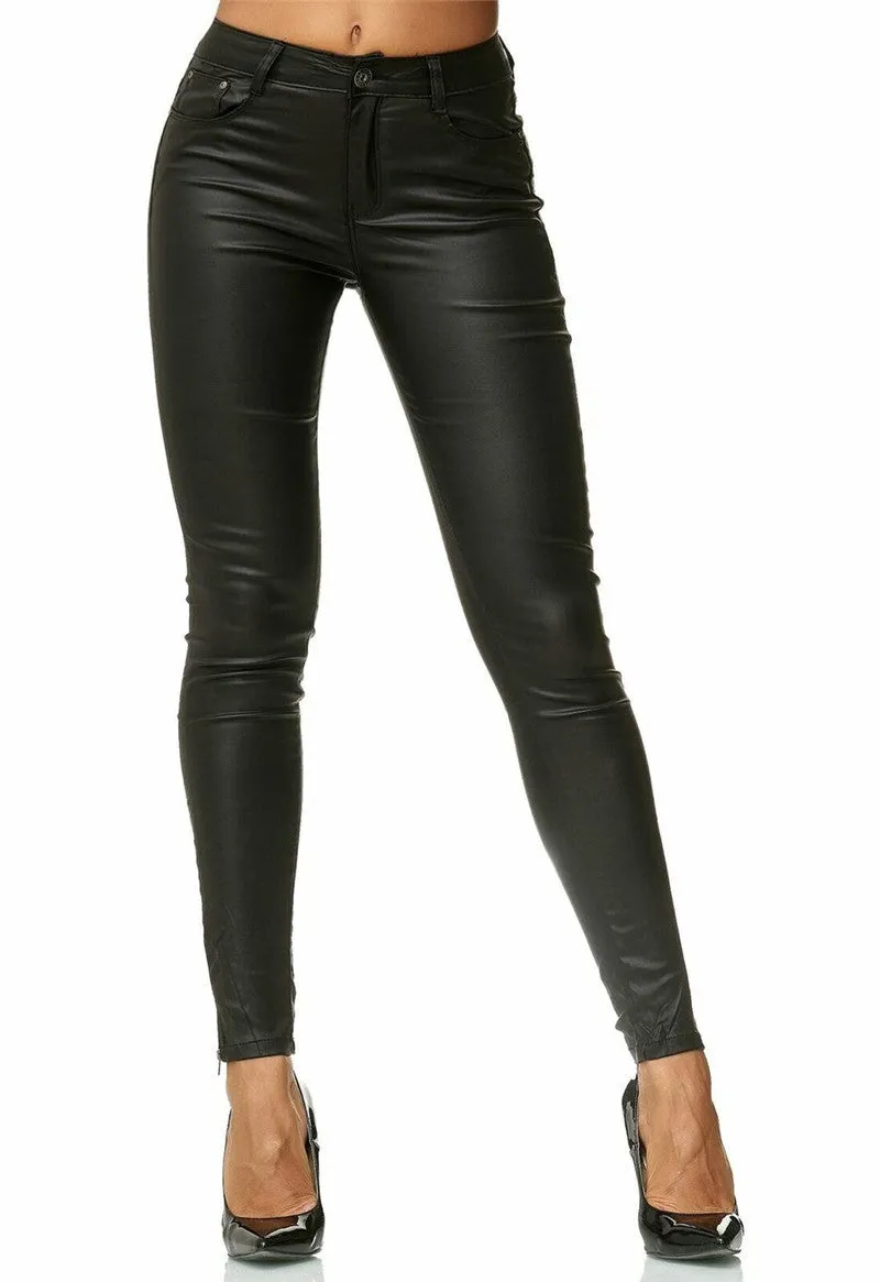 Sleek Leather Pants