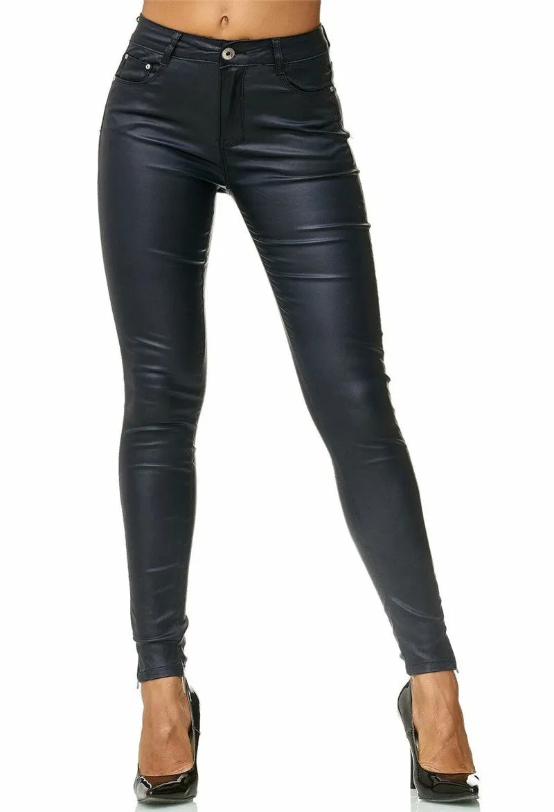 Sleek Leather Pants