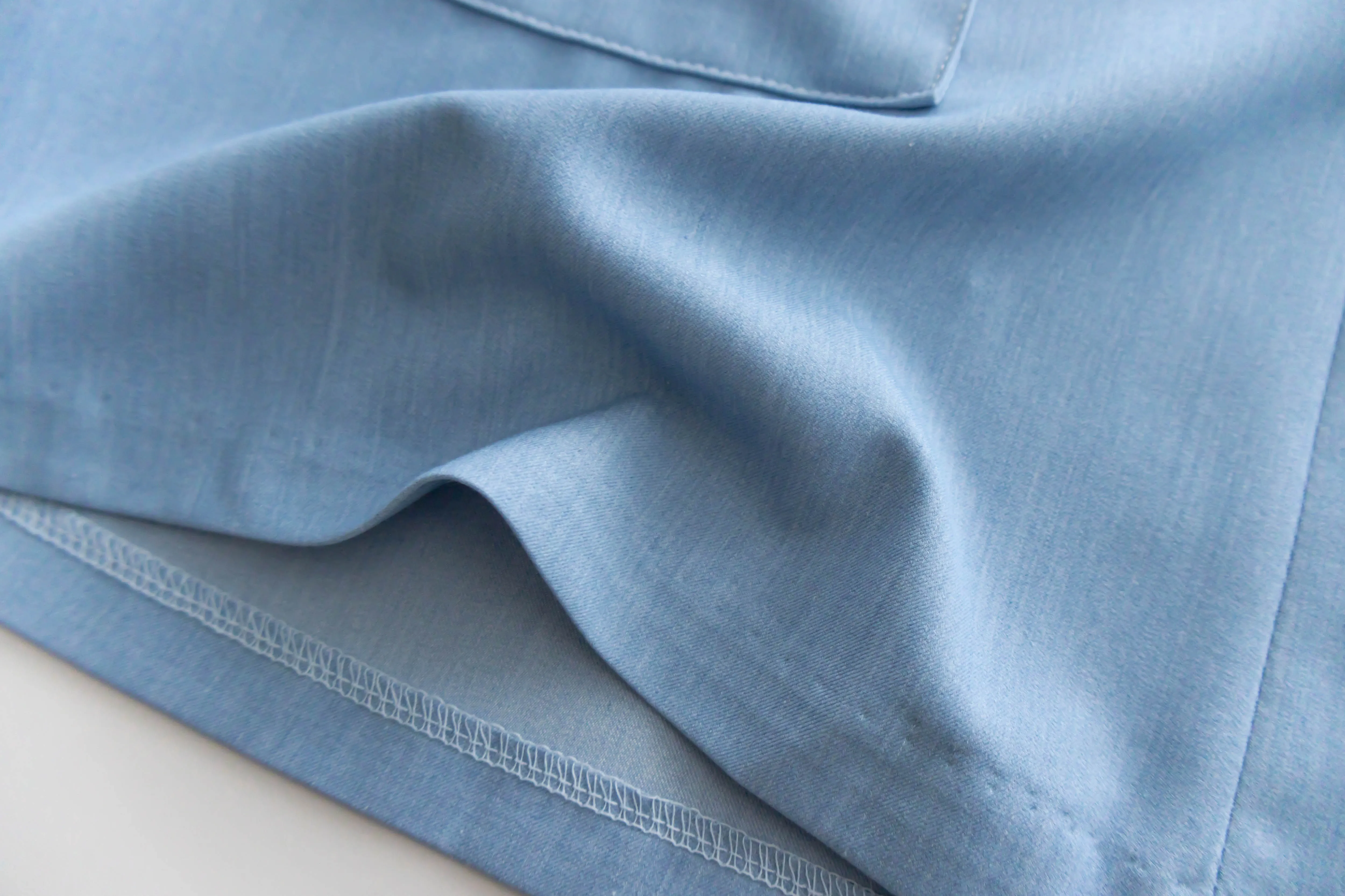 Slim a-line Denim 超舒適輕身寬鬆牛仔色車線, Skirt/ SK8728 (Midnightblue sold out)