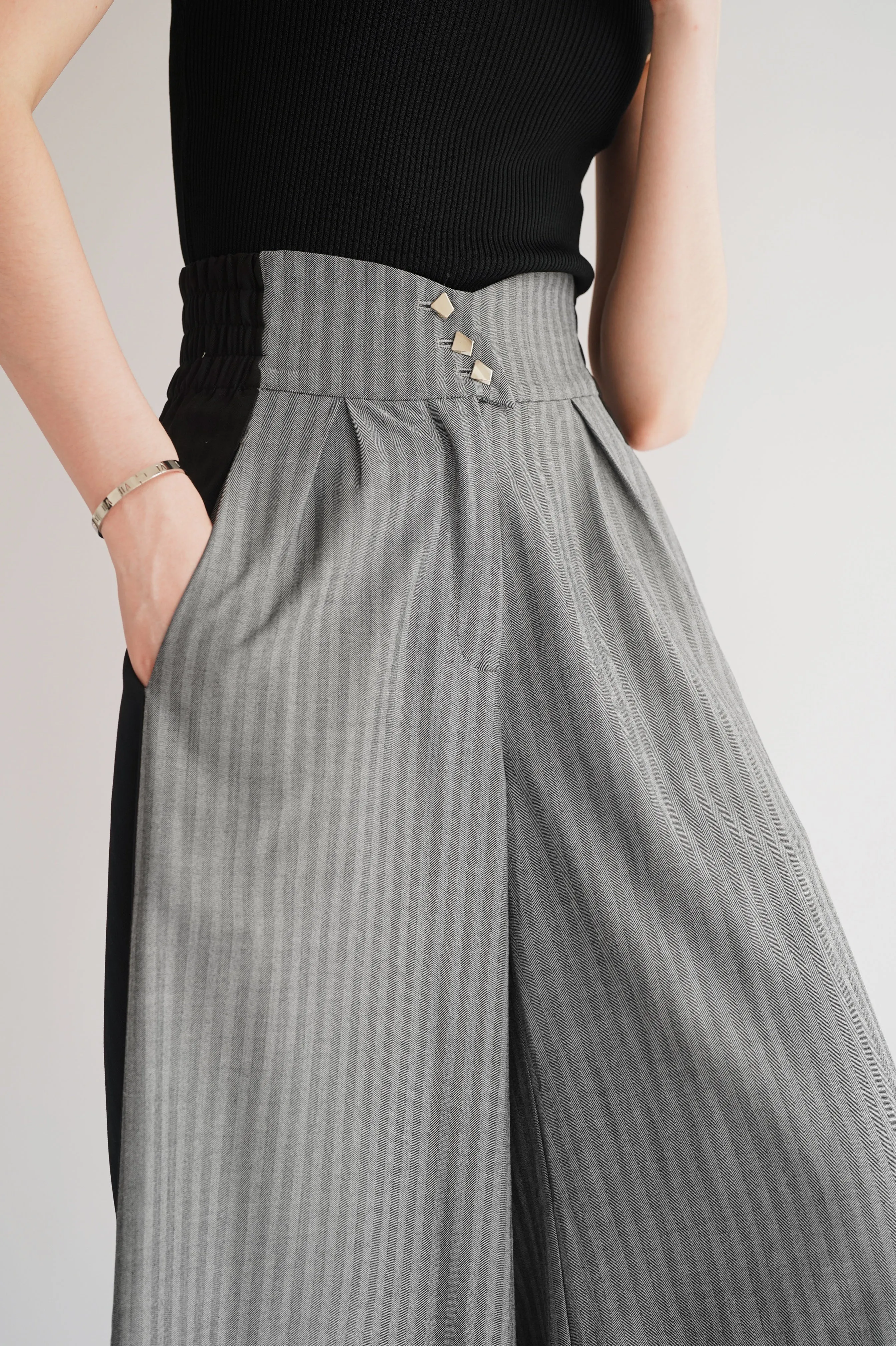 Smoke Wide Leg Pants