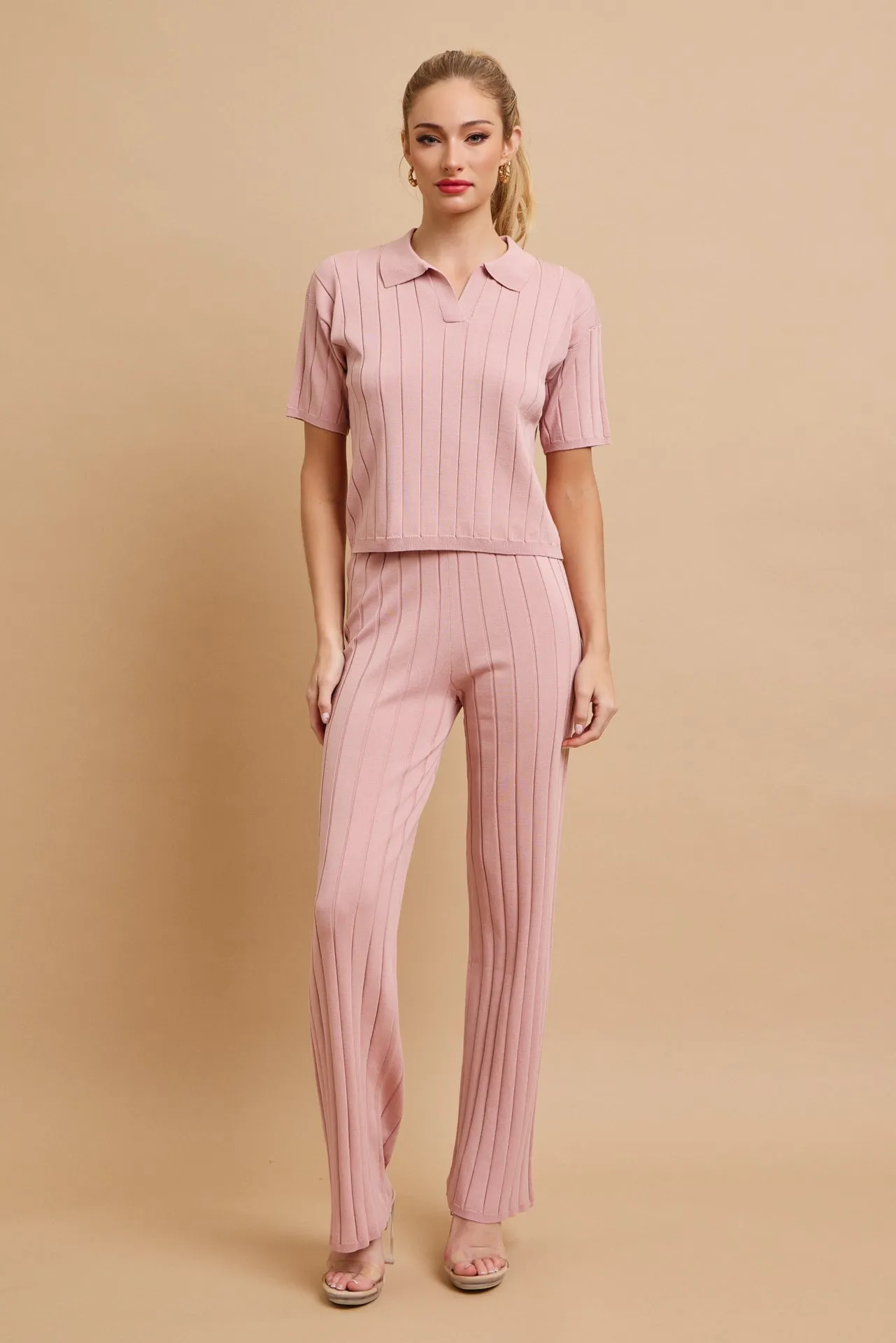 Smooth Lines Knit Set