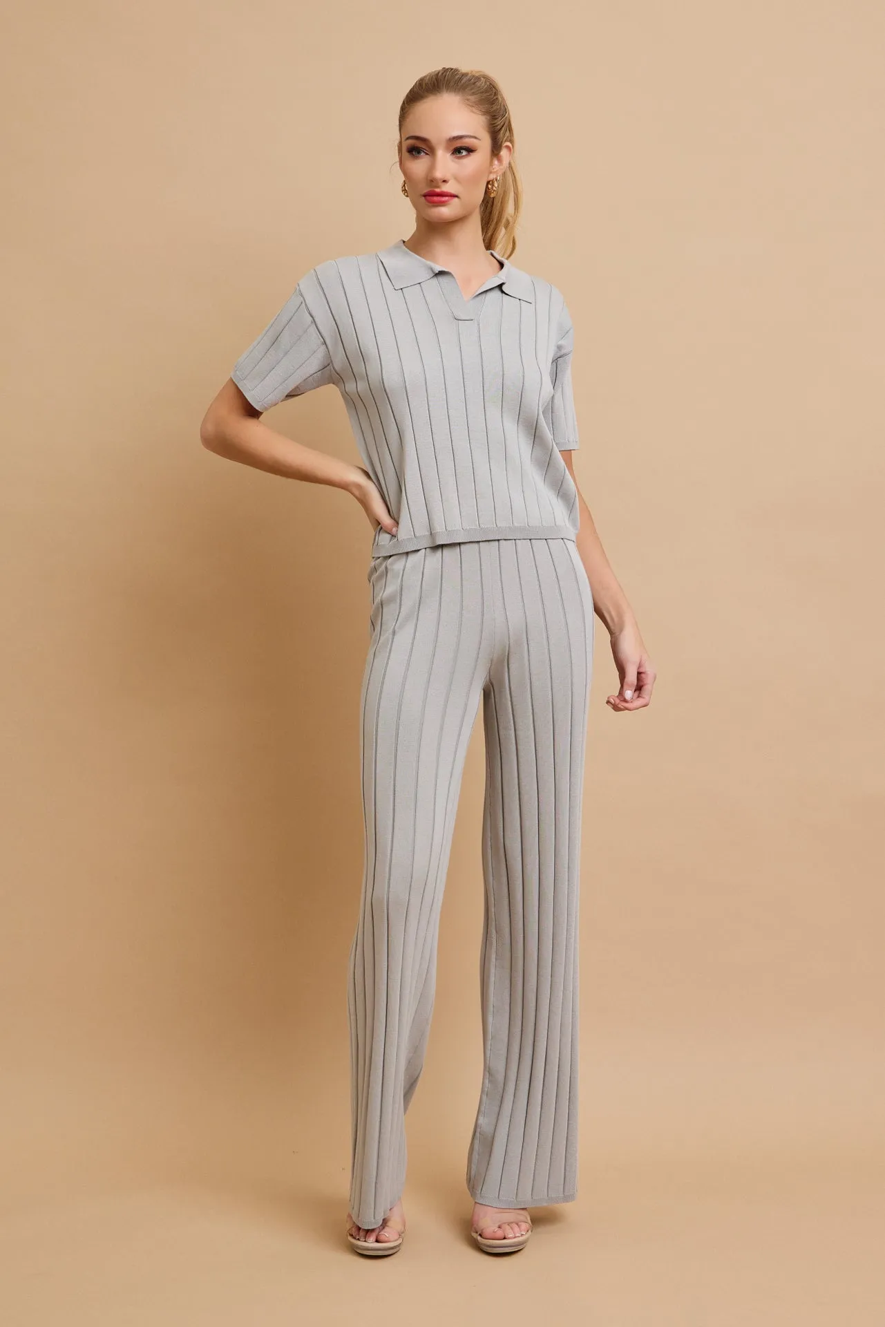 Smooth Lines Knit Set