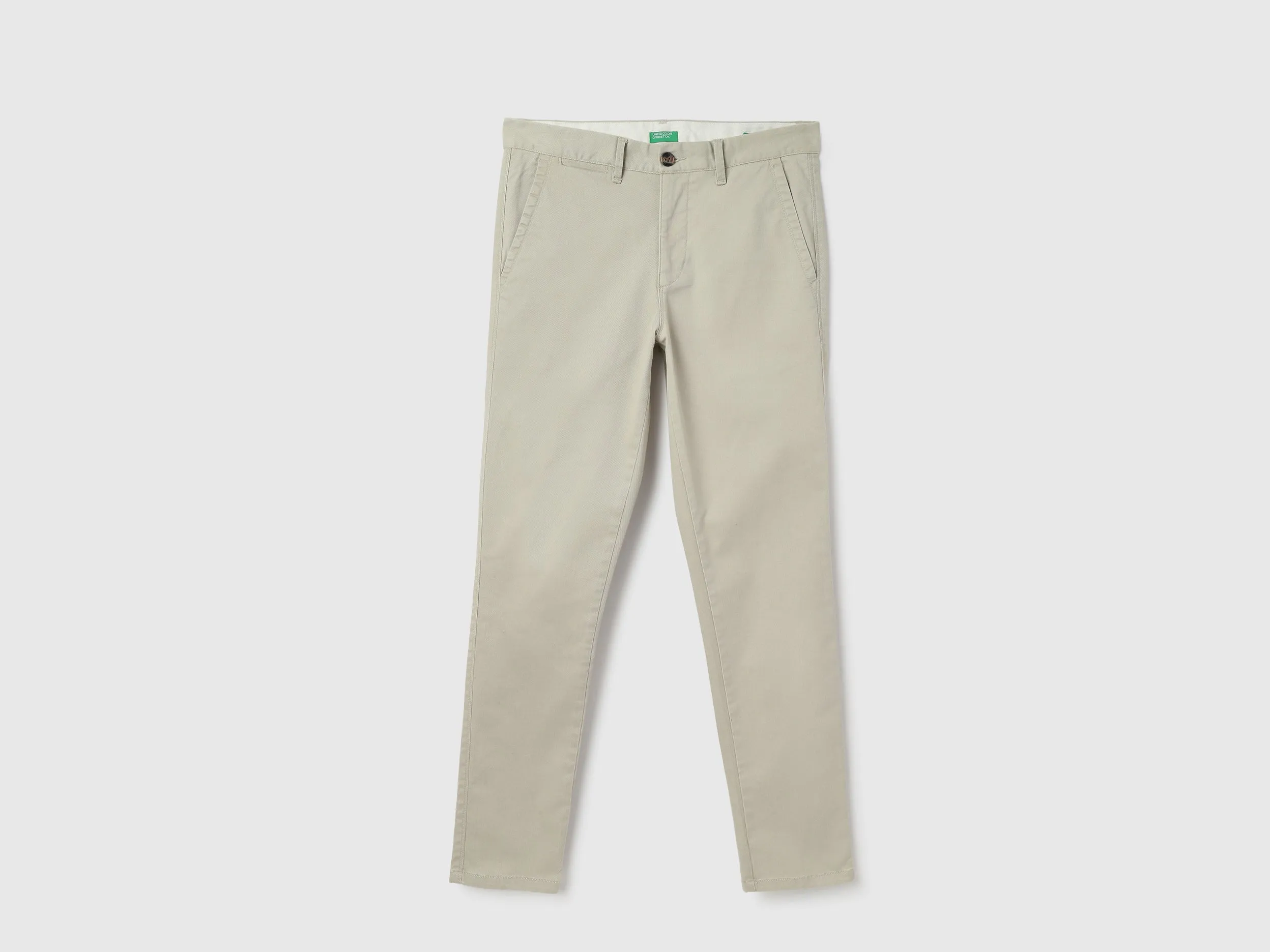 Solid Slim Fit Trousers