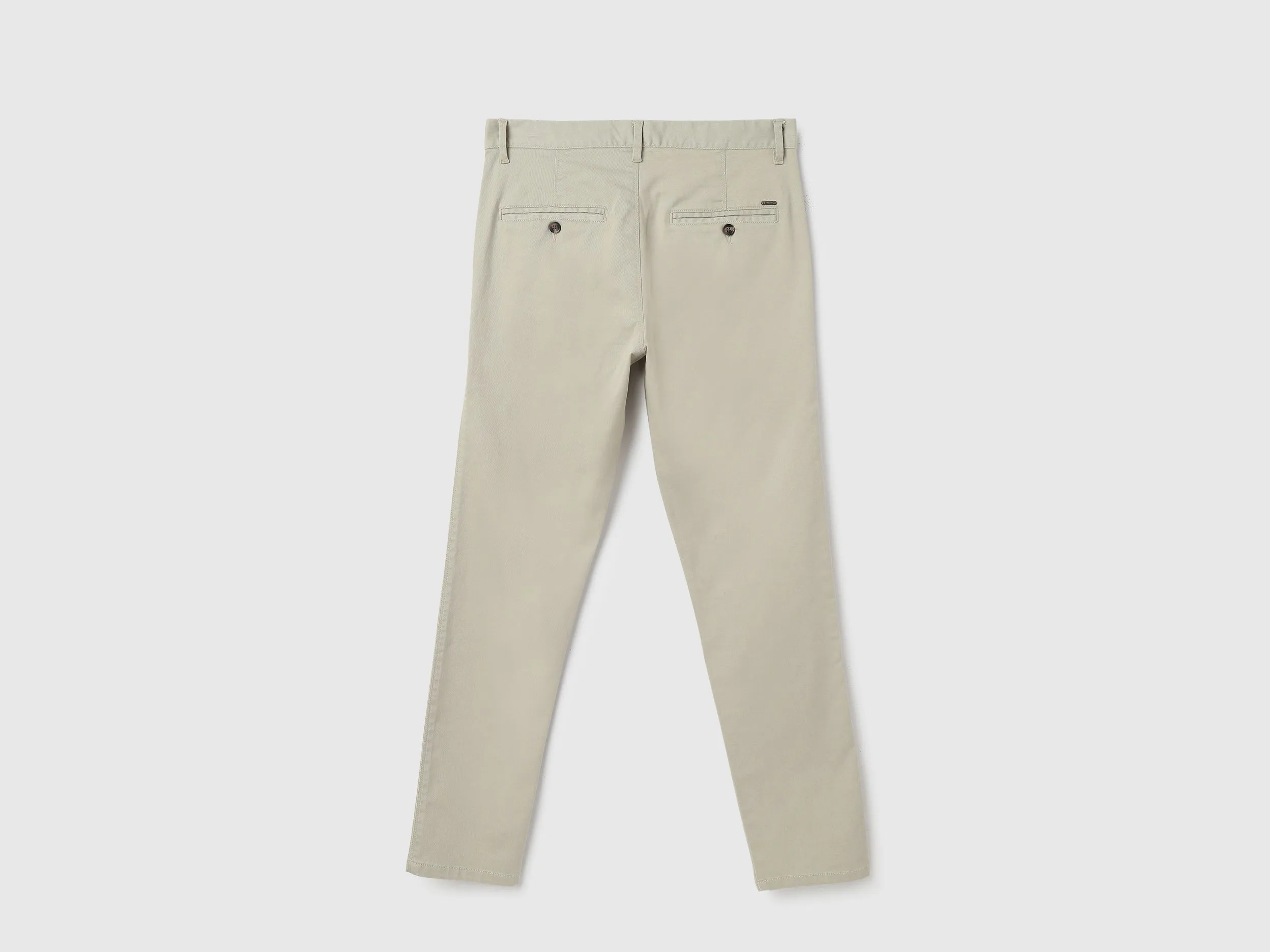 Solid Slim Fit Trousers