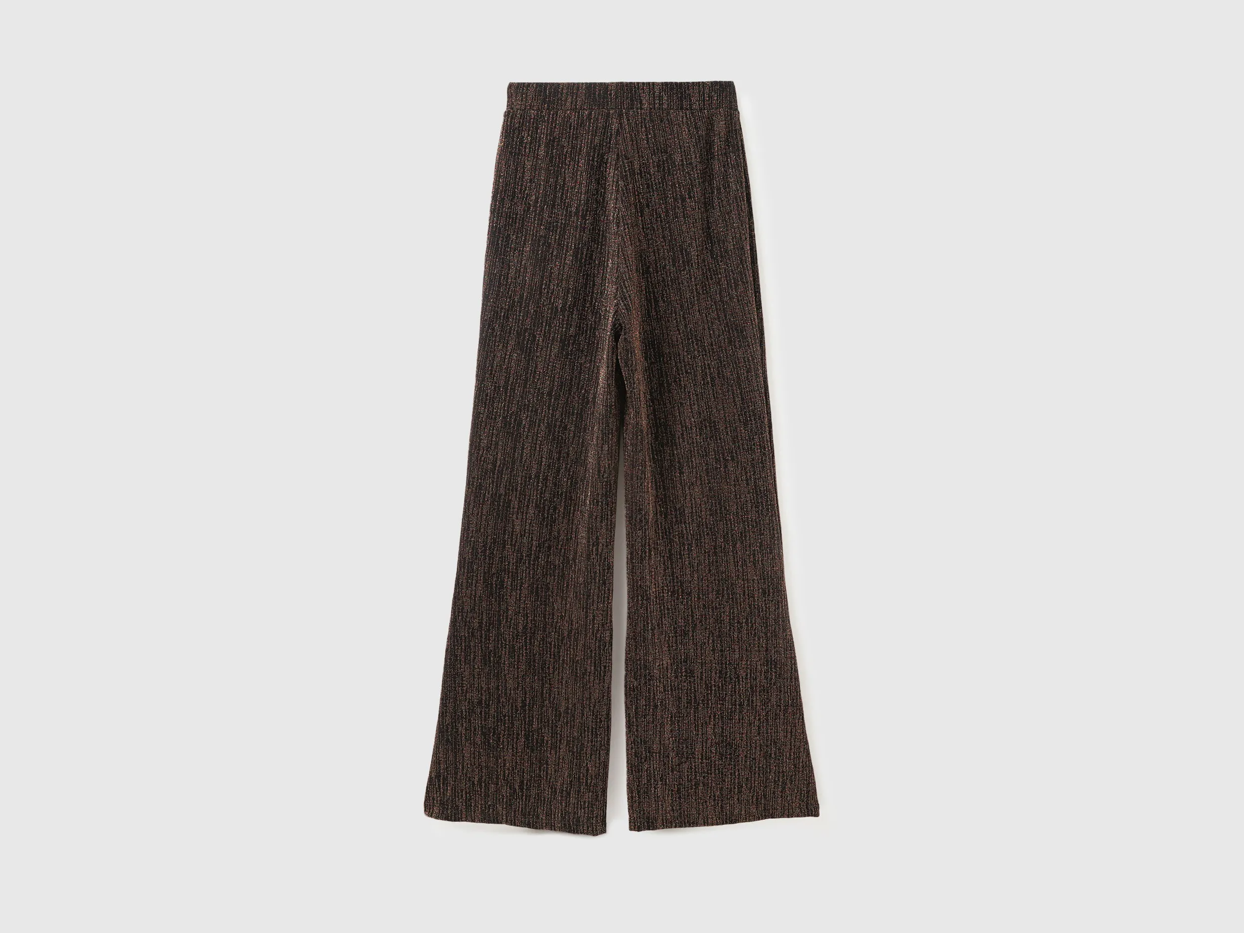 Solid Straight Fit Trousers