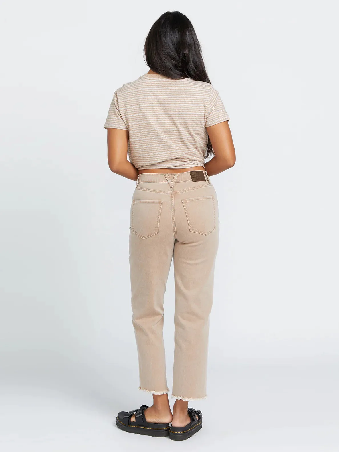 Stone Step Hi Rise Pant - Mocha