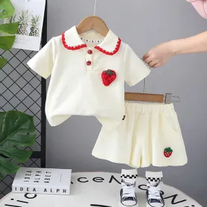 Strawberry Kids 2-Piece Summer Set