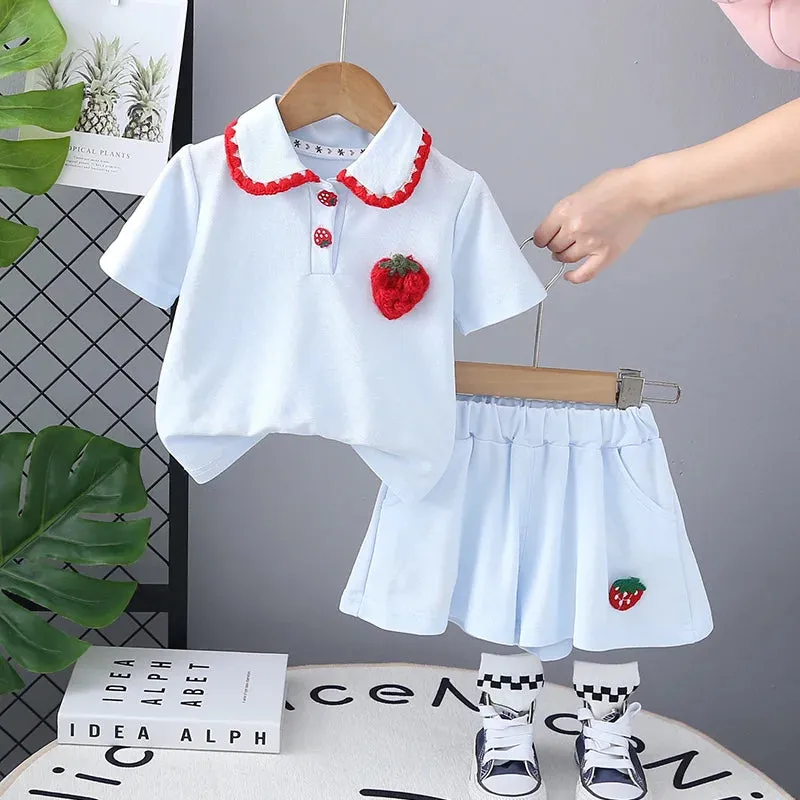 Strawberry Kids 2-Piece Summer Set