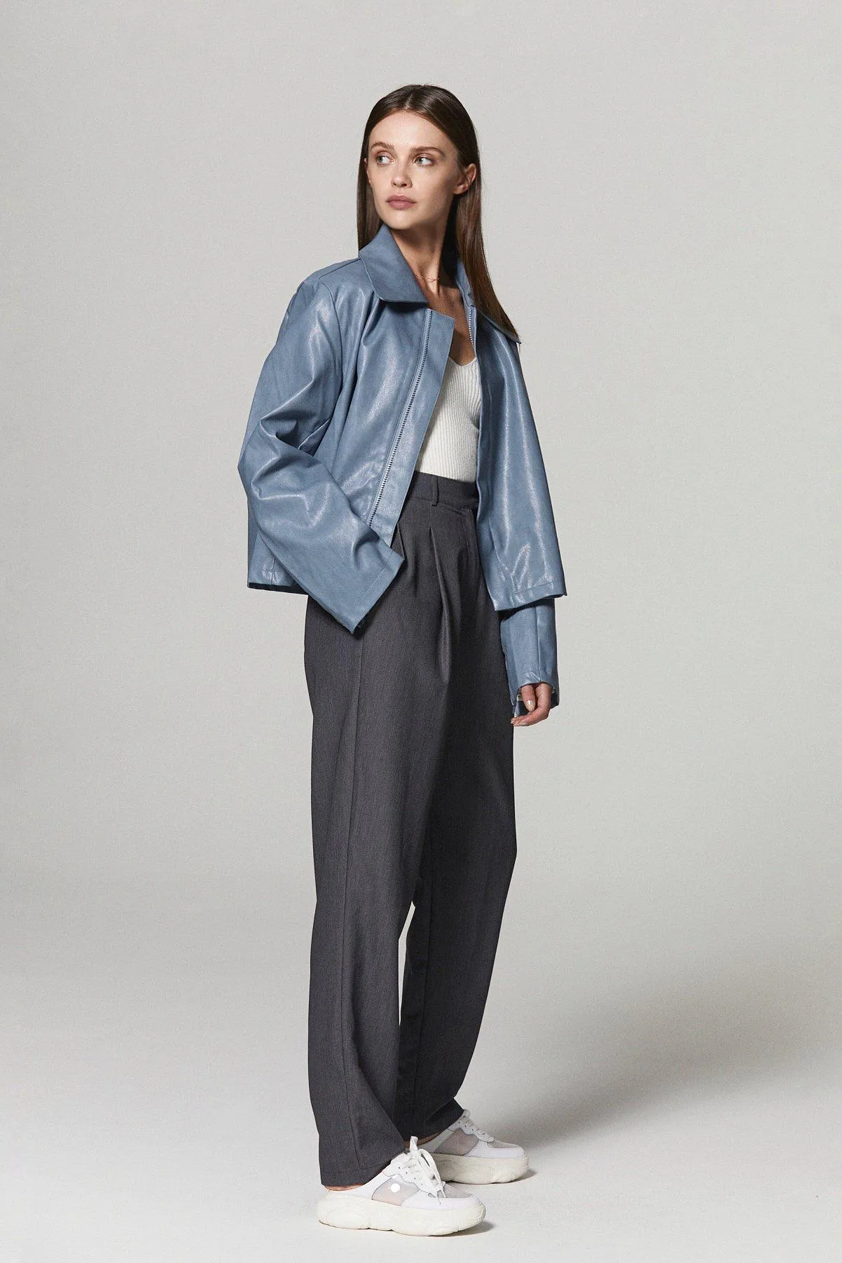 Street Style High Rise Tapered Pants