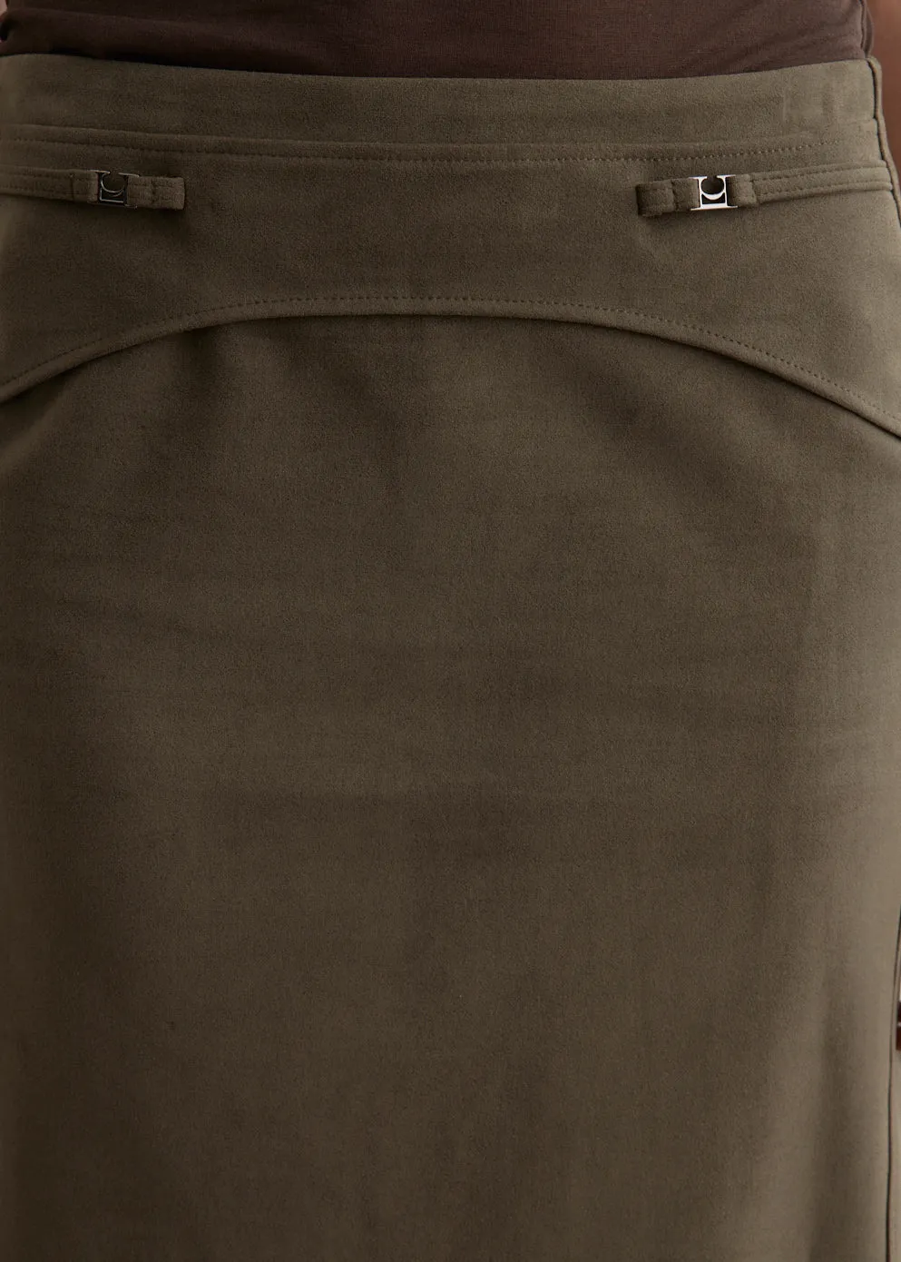 Suede Mermaid Skirt