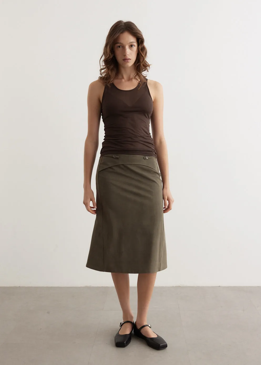 Suede Mermaid Skirt