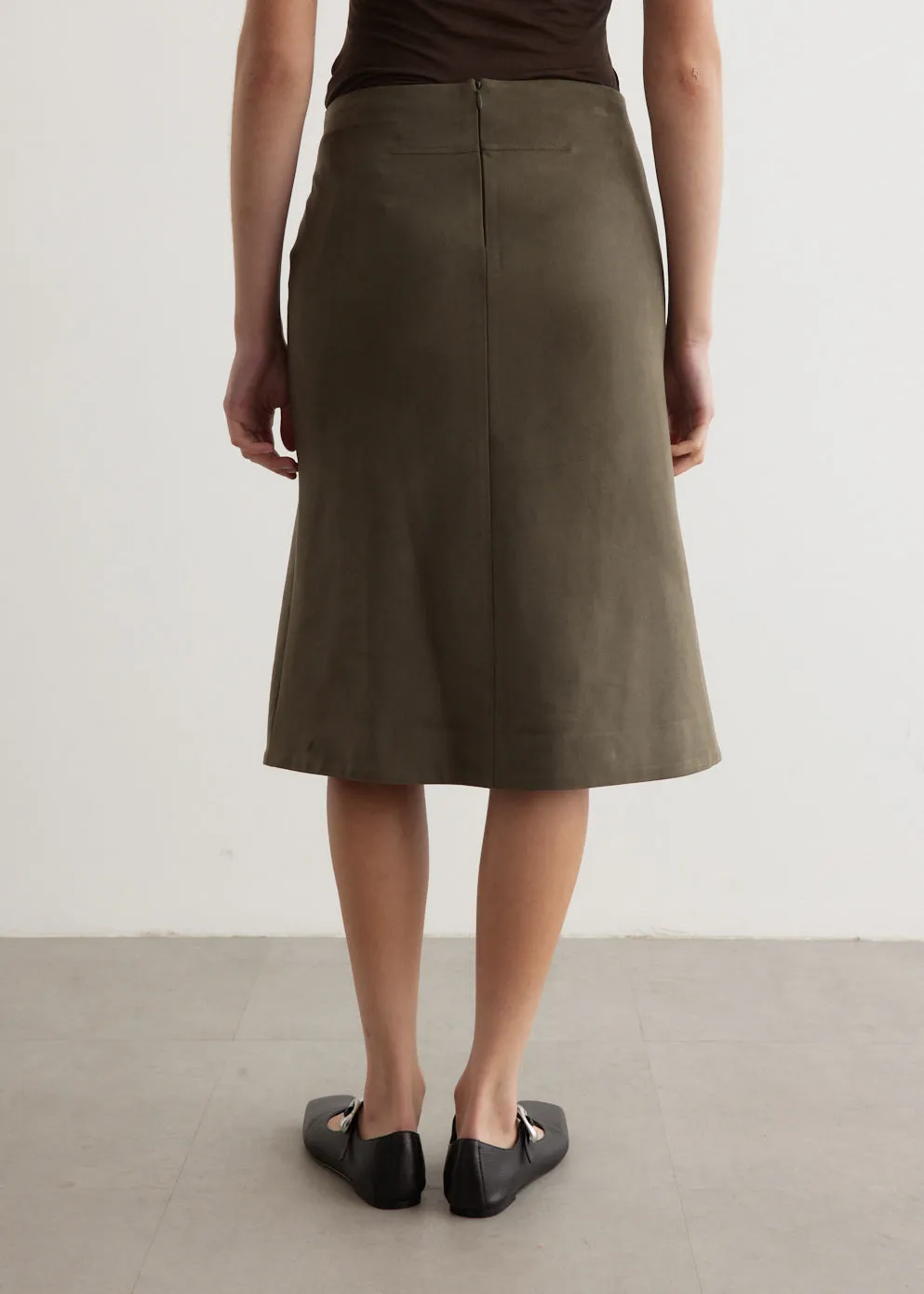 Suede Mermaid Skirt