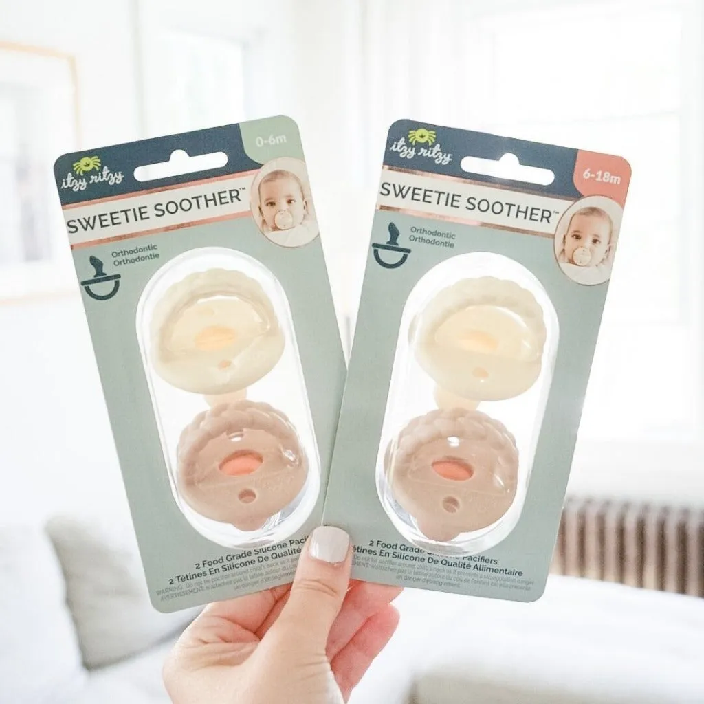 Sweetie Soother™ Orthodontic Silicone Pacifier 0-6M