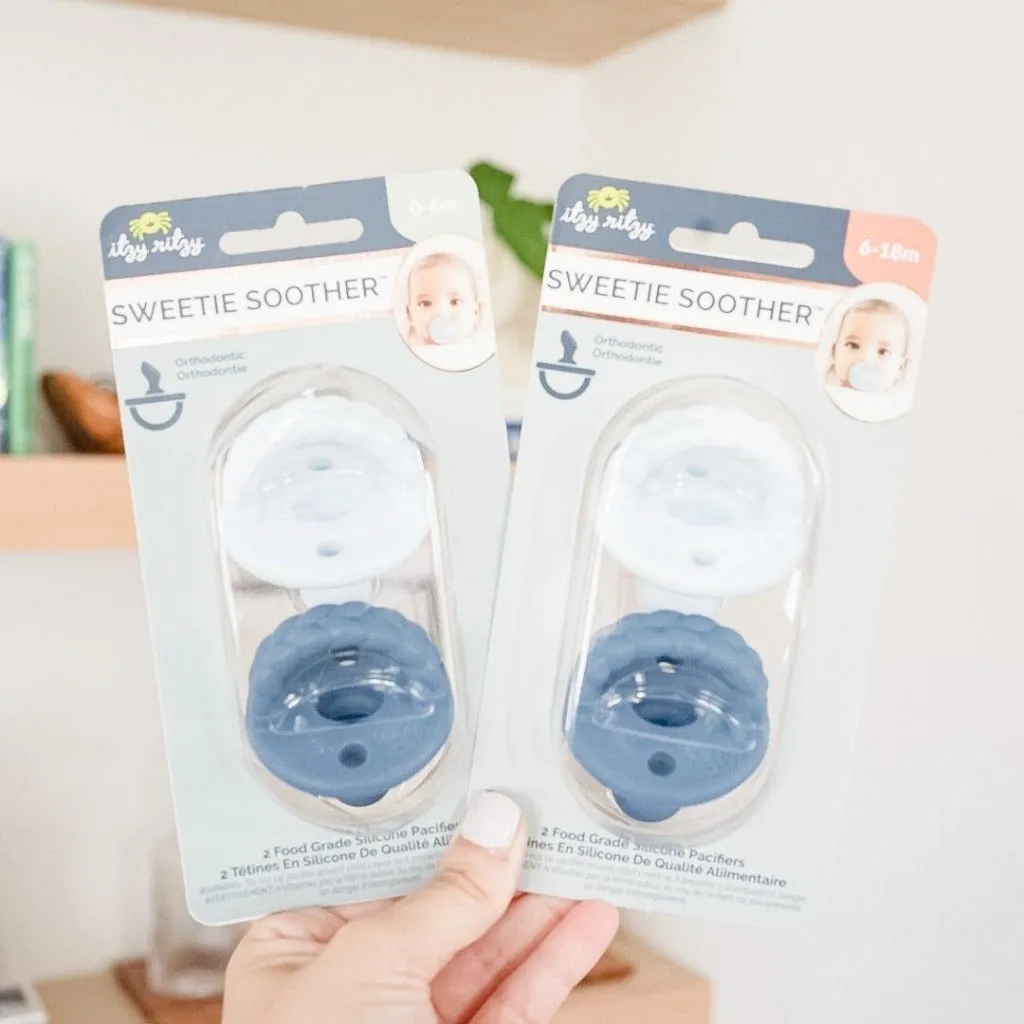 Sweetie Soother™ Orthodontic Silicone Pacifier 0-6M