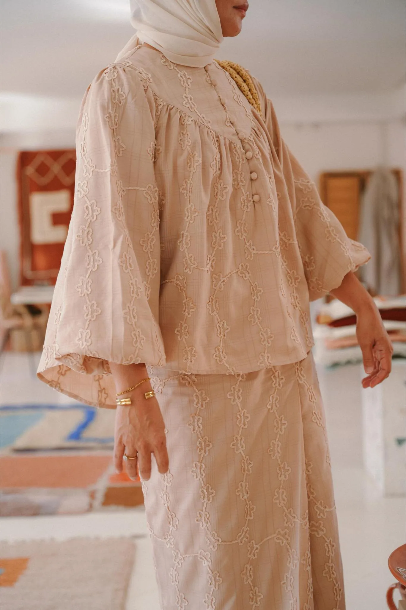 TASNIM KURUNG IN BLUSH