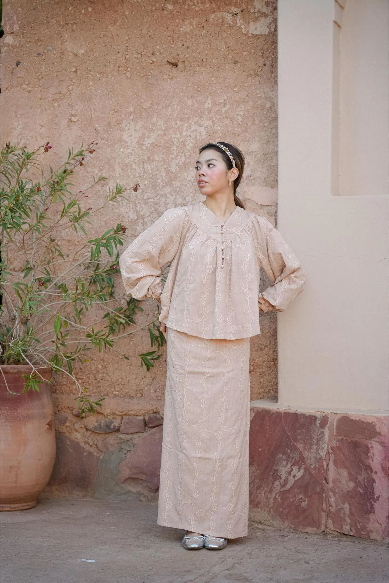 TASNIM KURUNG IN BLUSH