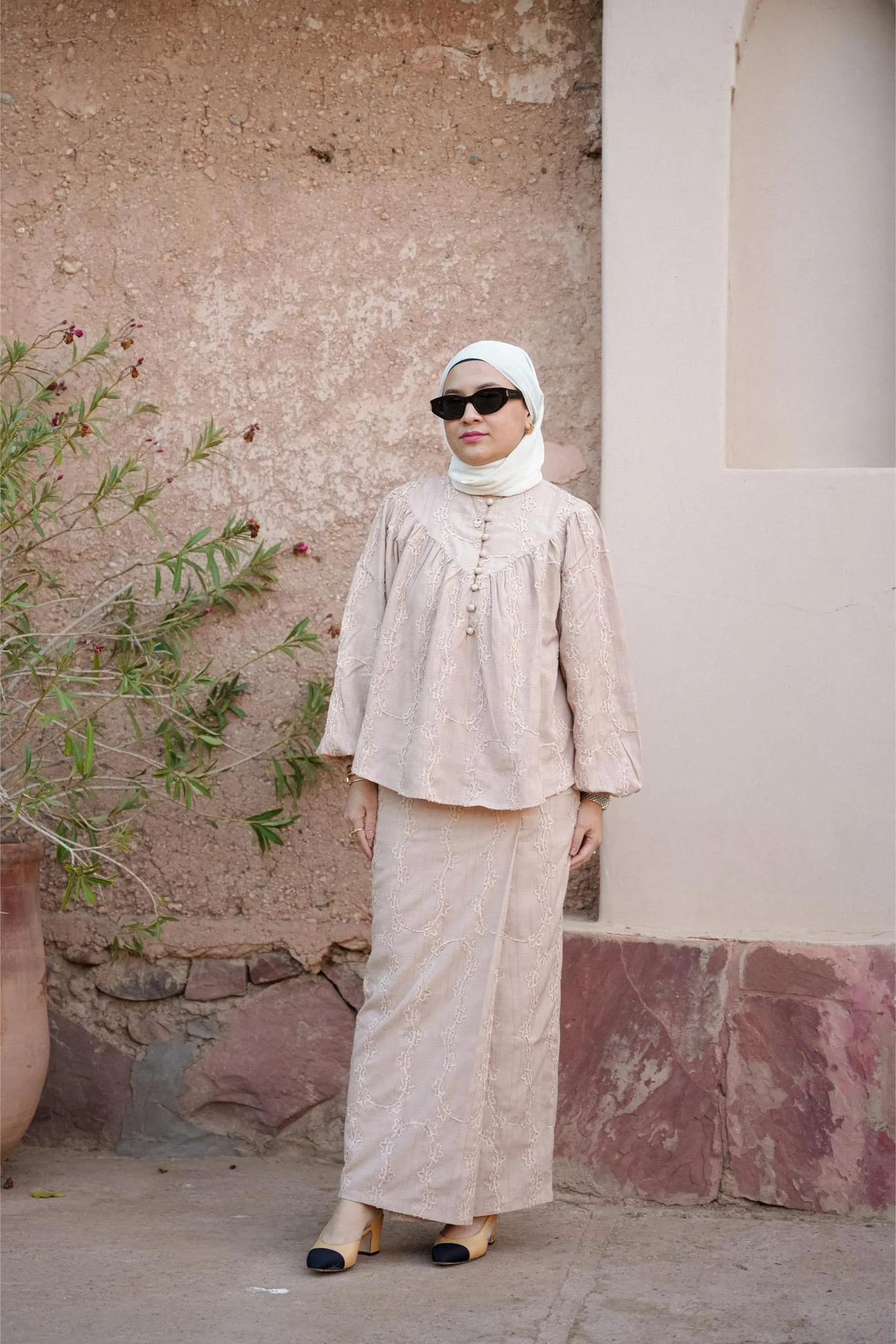 TASNIM KURUNG IN BLUSH