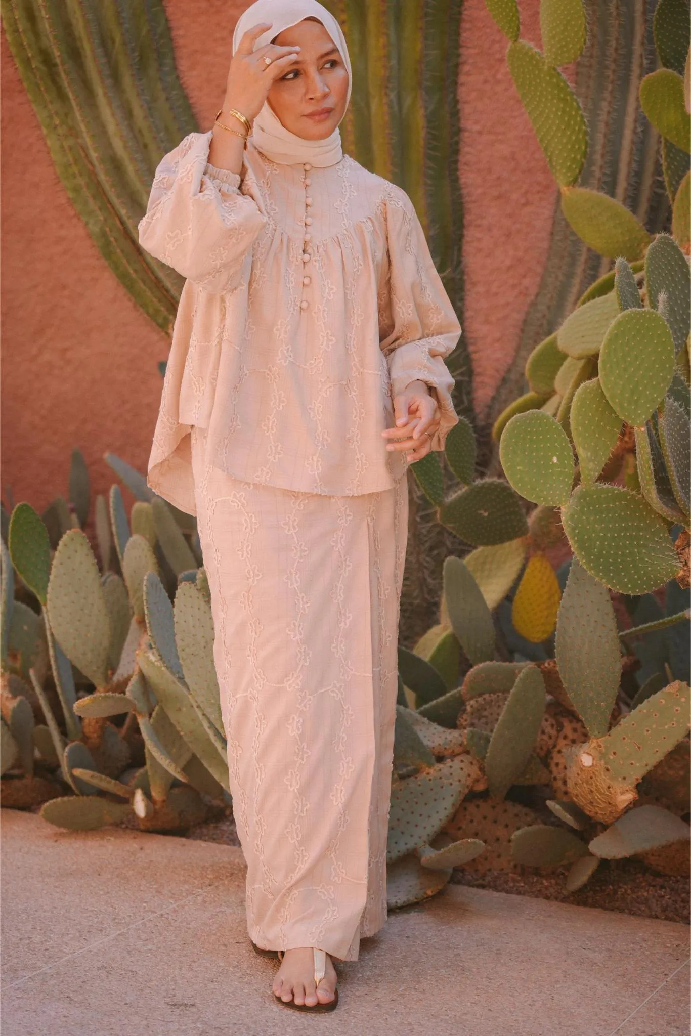 TASNIM KURUNG IN BLUSH