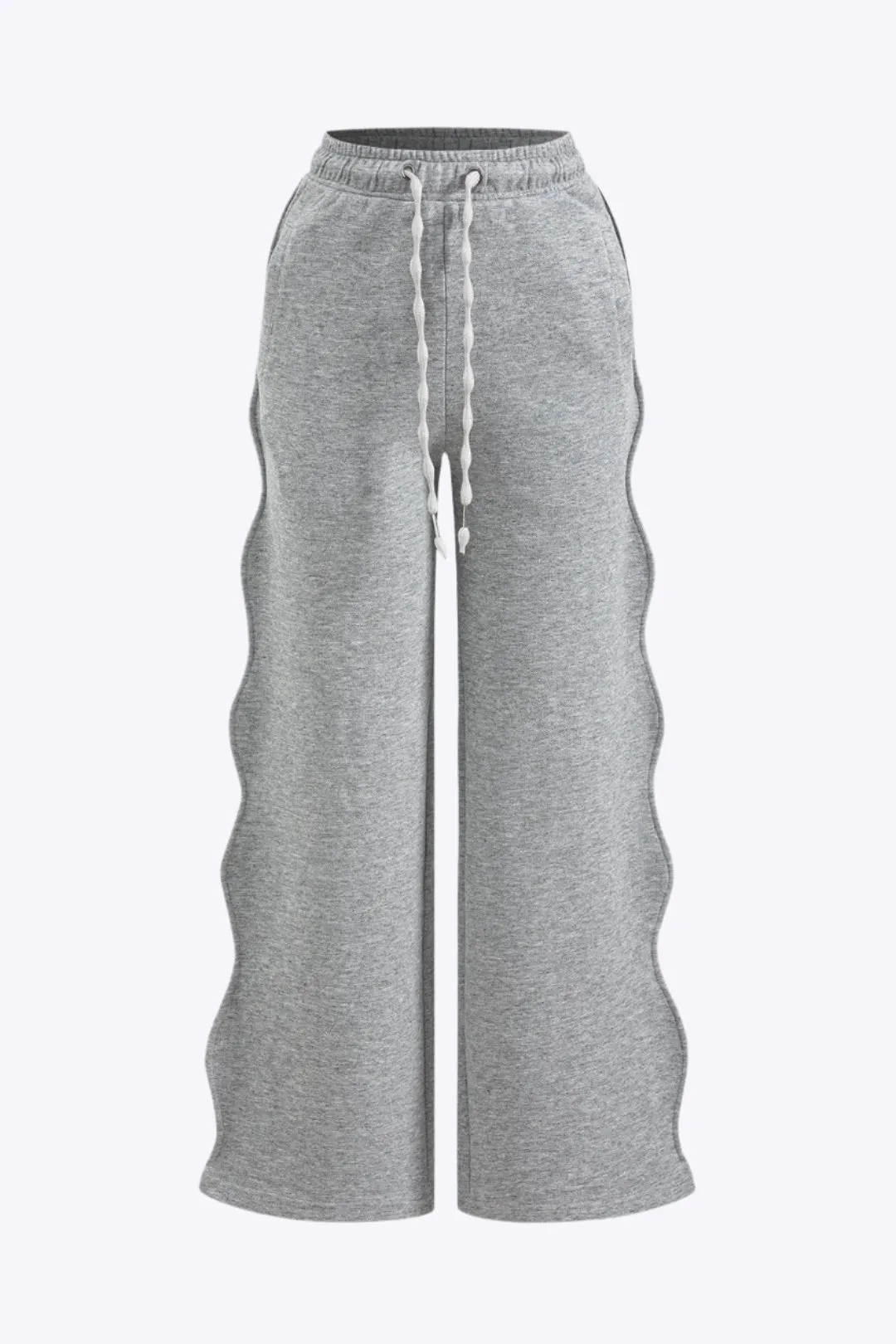 Tatum - Stylish Tie Up Wide Leg Woman's Trousers
