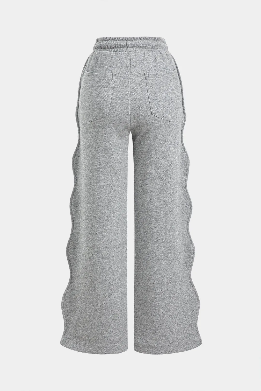Tatum - Stylish Tie Up Wide Leg Woman's Trousers