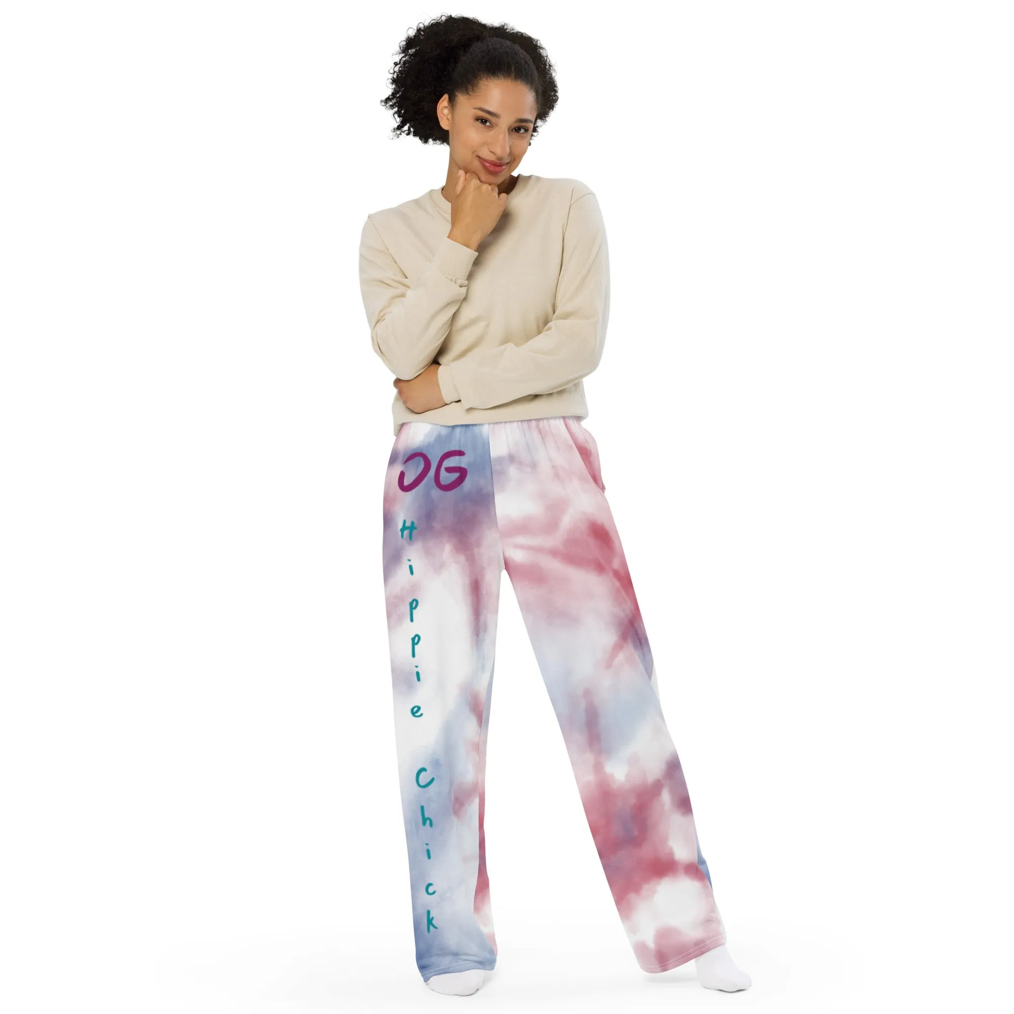 Tie Dye Unisex Pants - OG Hippie Chick