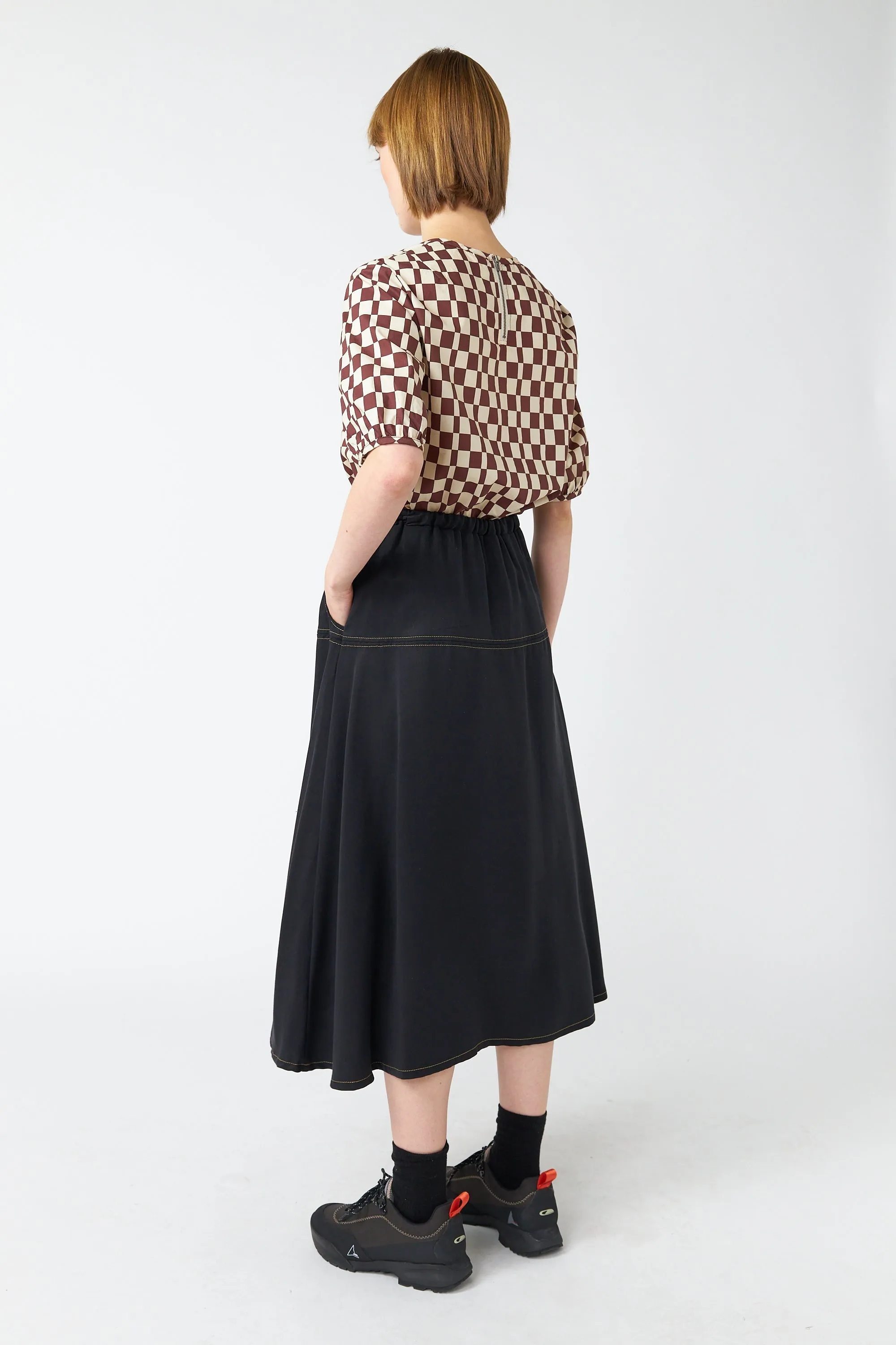 Traveller drawstring skirt