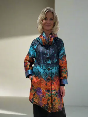 UbU Jackets  Reversible Print Coat 1428B FLST