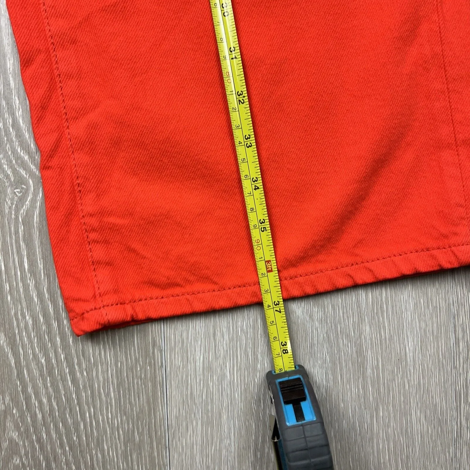 Urban Outfitters BDG Womens High & Wide Orange Jeans Size 27 (New)