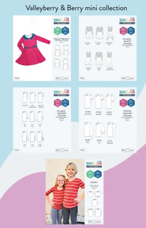 Valleyberry & Berry mini collection (5 patterns)