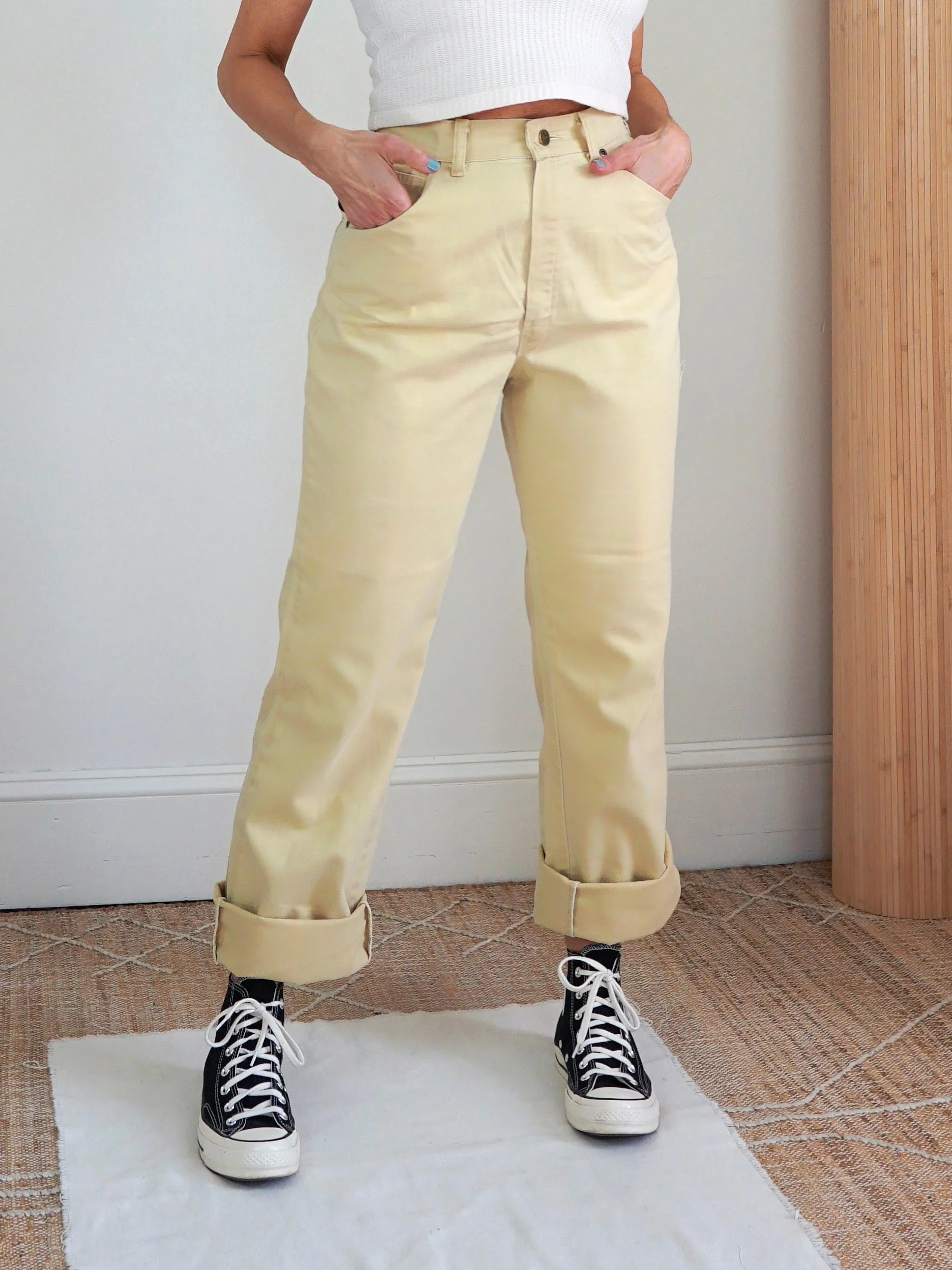 Vintage 70's French Vanilla Pants