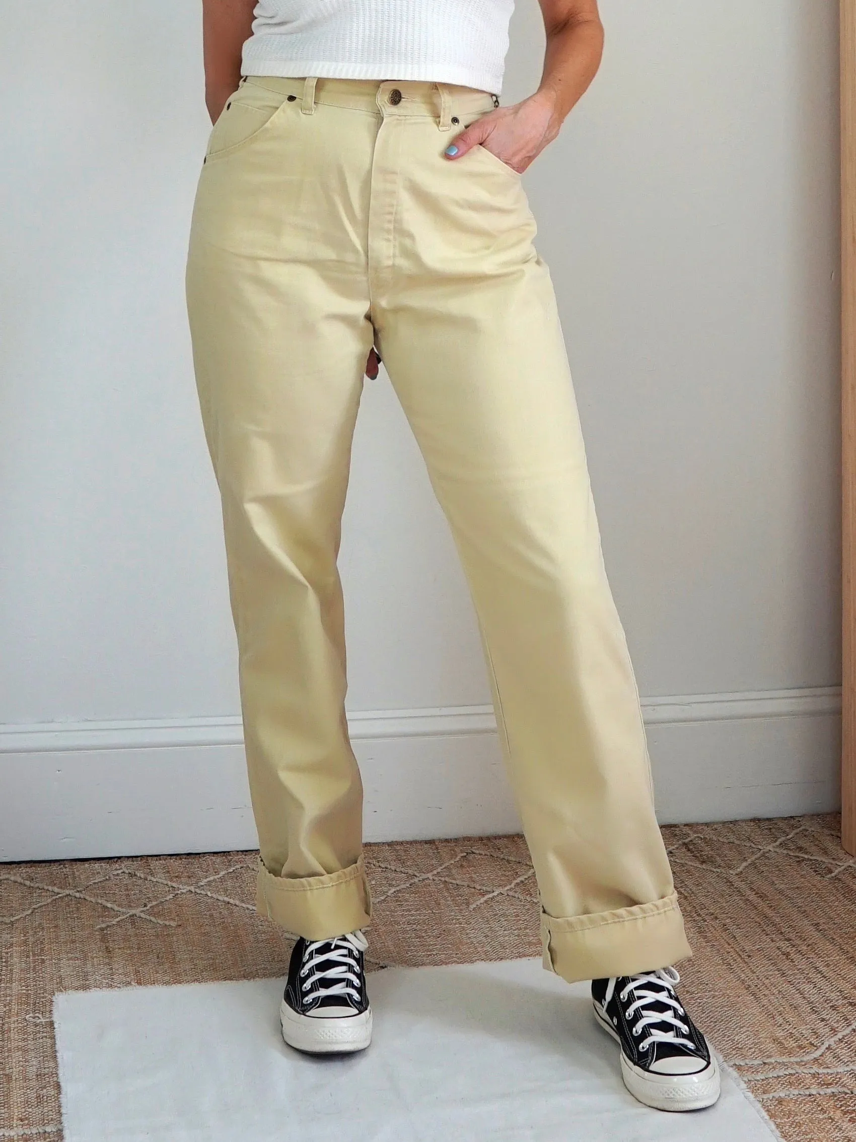 Vintage 70's French Vanilla Pants