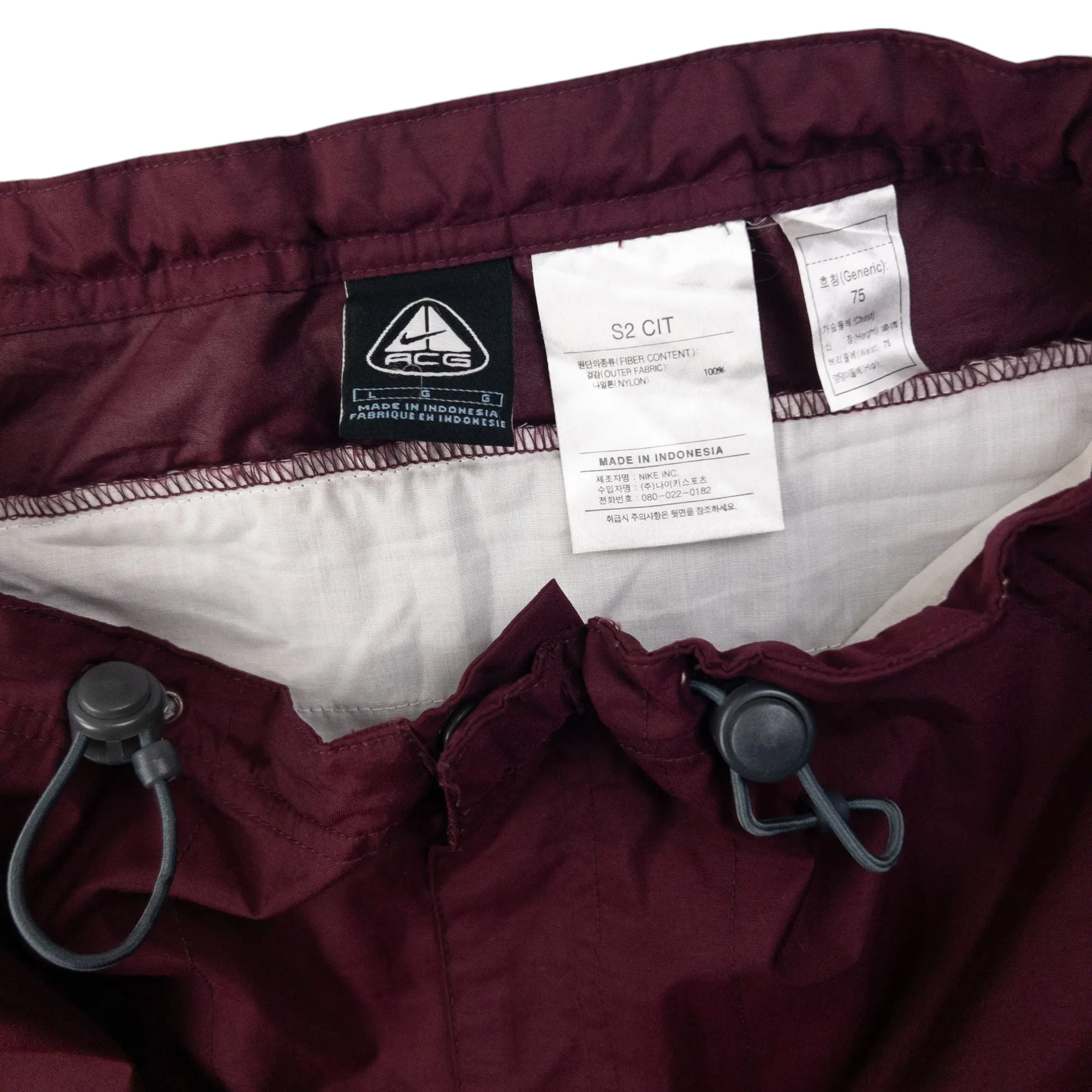 Vintage Nike ACG Zip Off Skirt Womens Size L