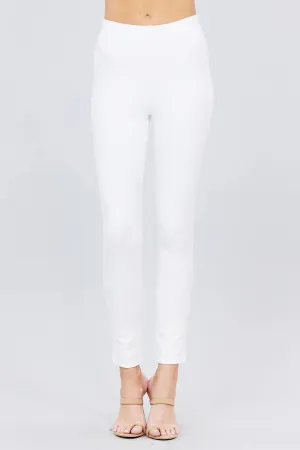 Waist Elastic Band Ponte Pants