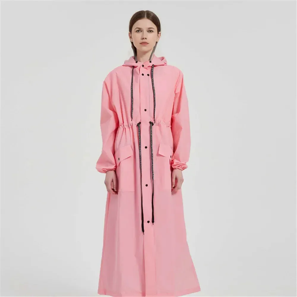 Waterproof Raincoat Outdoor Tourism Hiking Rain Poncho Hooded Rain Coat High-quality Raincoat