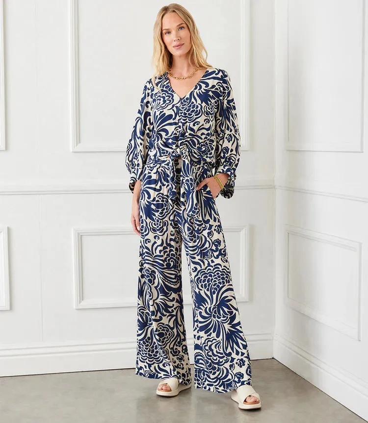 Wide Leg Pants Print