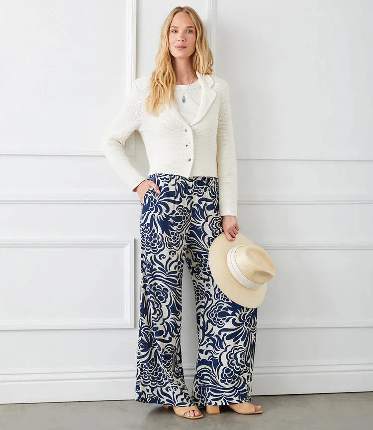 Wide Leg Pants Print