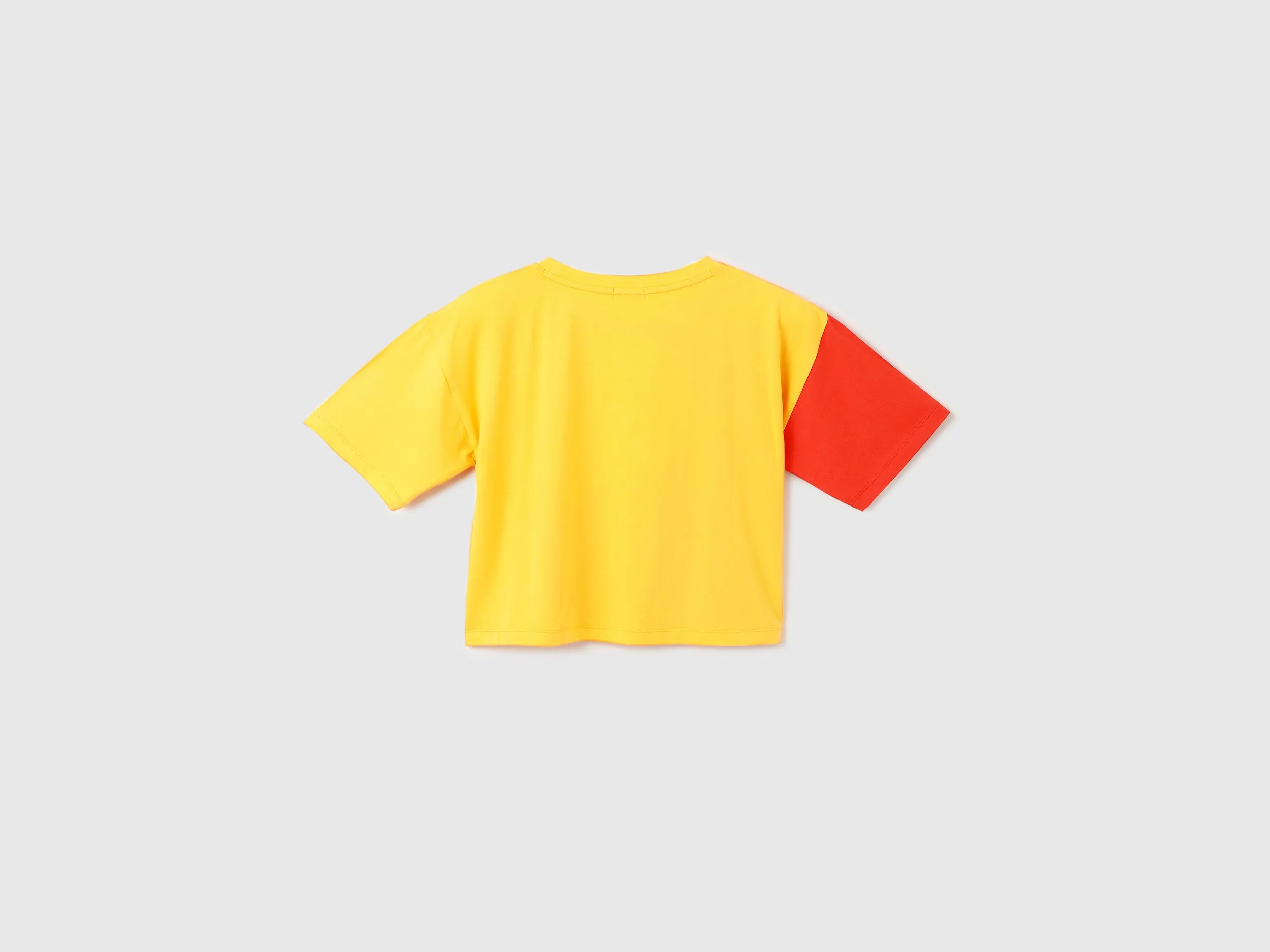 Women Colorblock Round Neck T-Shirt