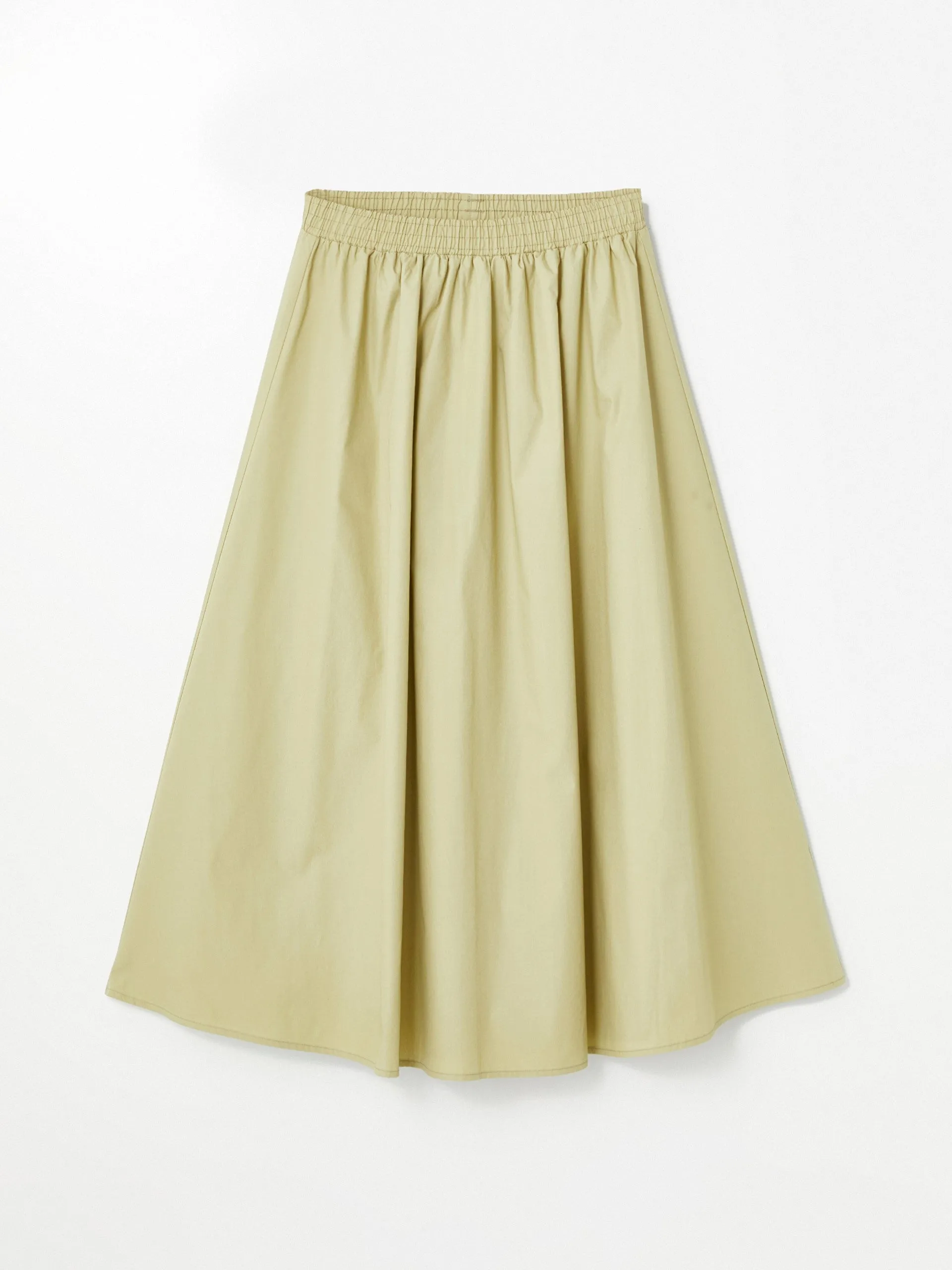 Women Flared Skirt with Elastic Waist