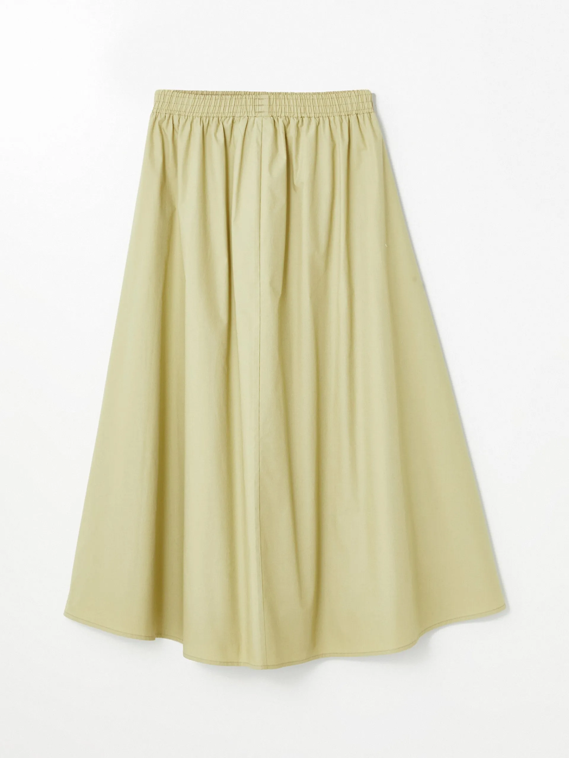 Women Flared Skirt with Elastic Waist