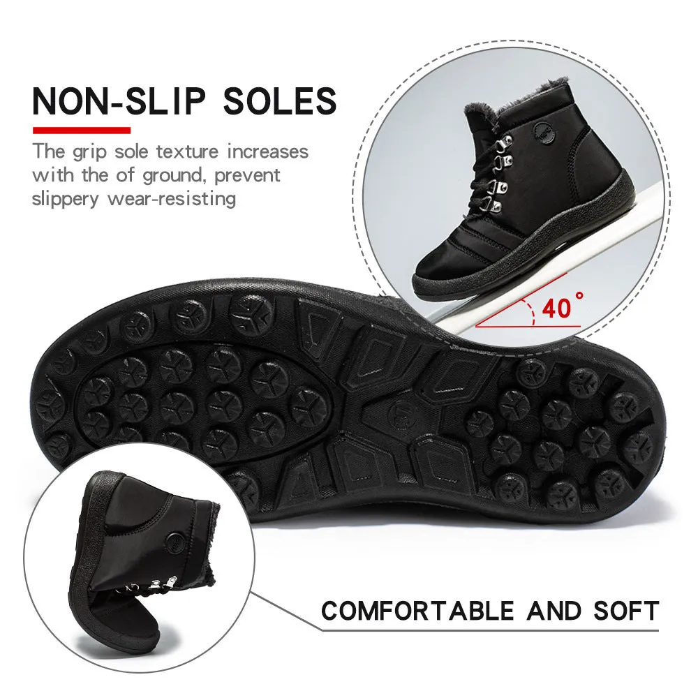 Women's Boots waterproof warm lace-up elegant comfortable snow winter