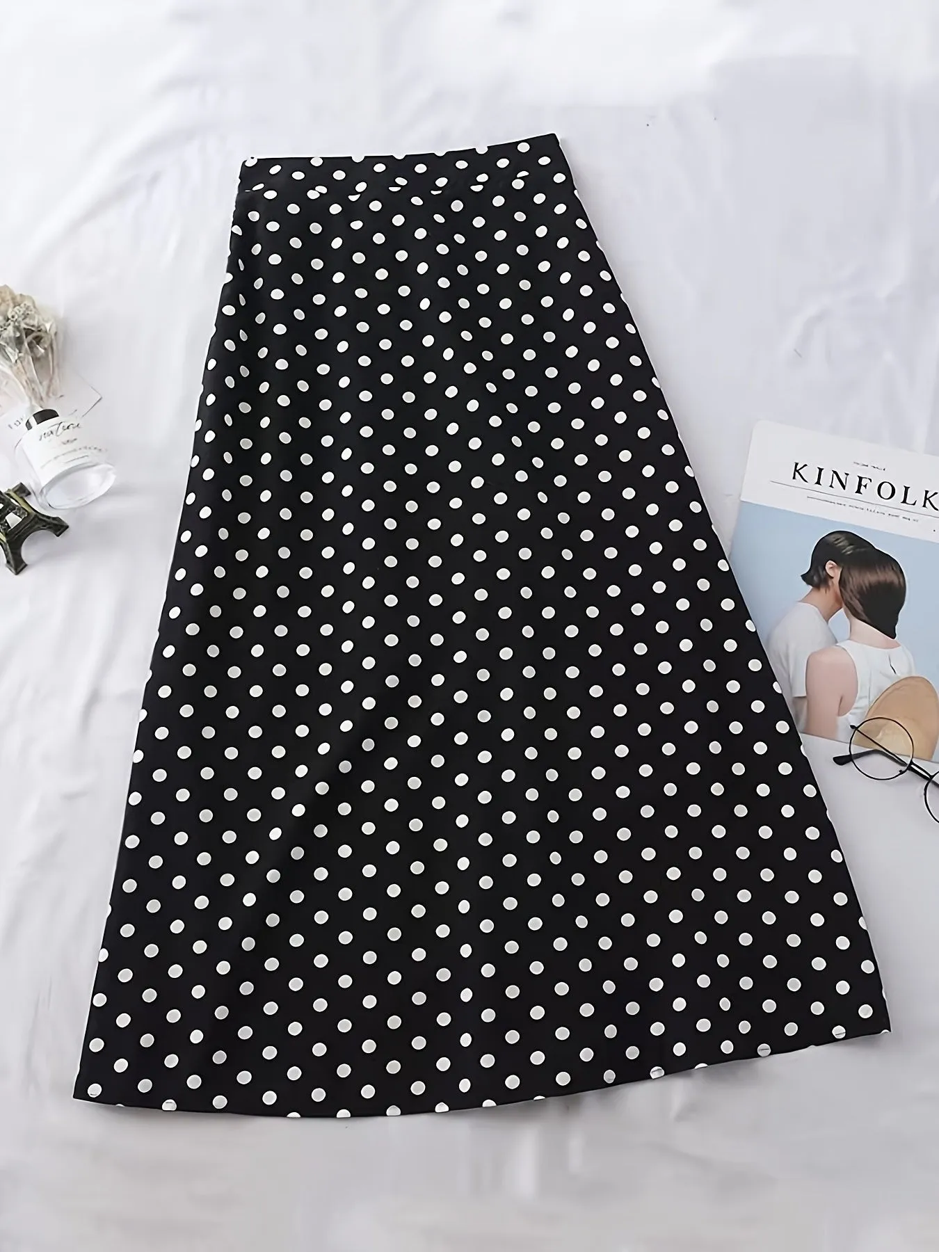 Women's Half Skirt Three Pack Polka Dot Print Set