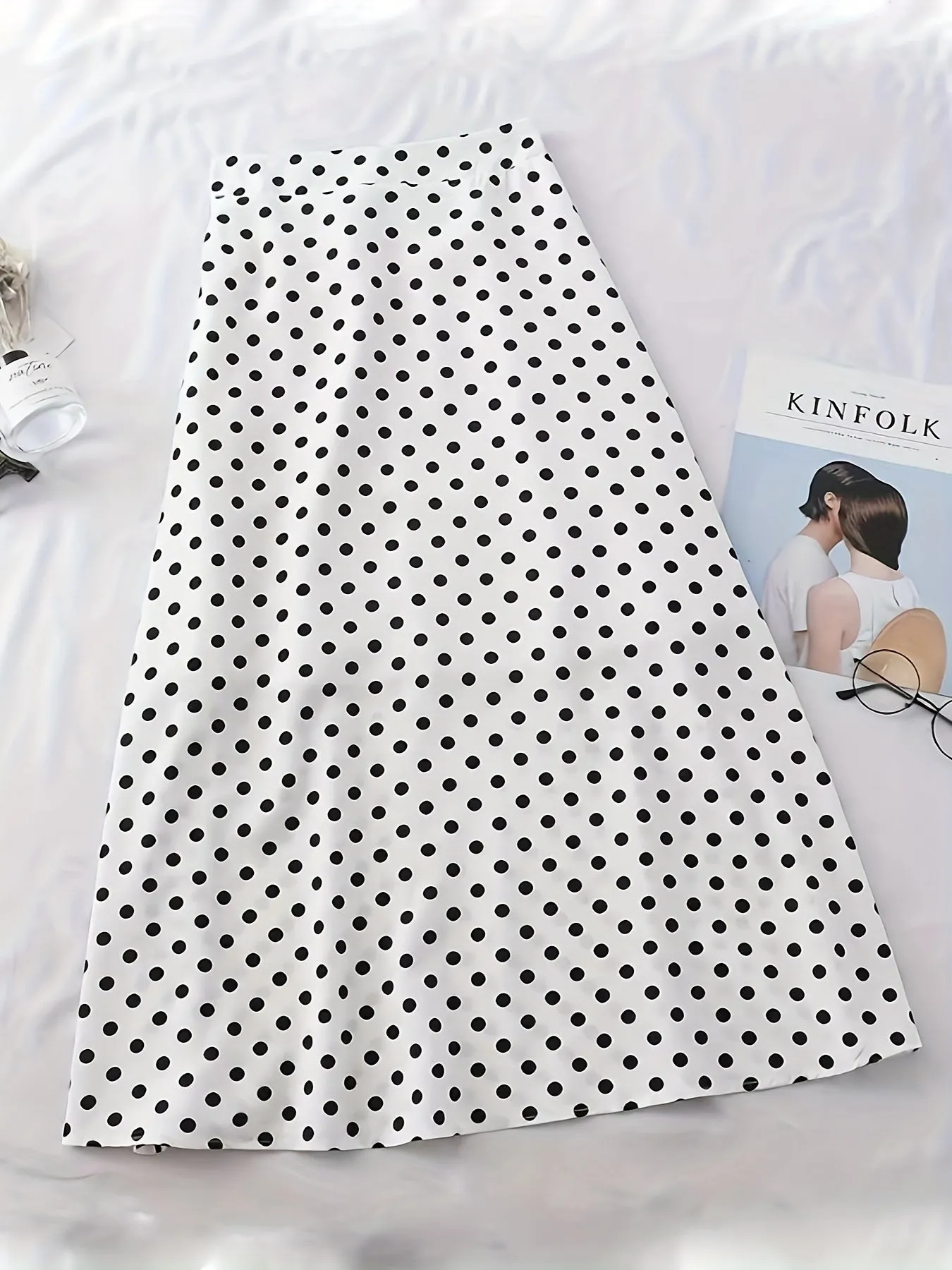 Women's Half Skirt Three Pack Polka Dot Print Set